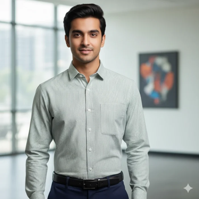 Men's Shirt Striped Regular Fit