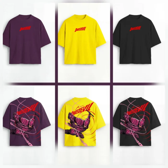 T Shirt Over size - Daredevil