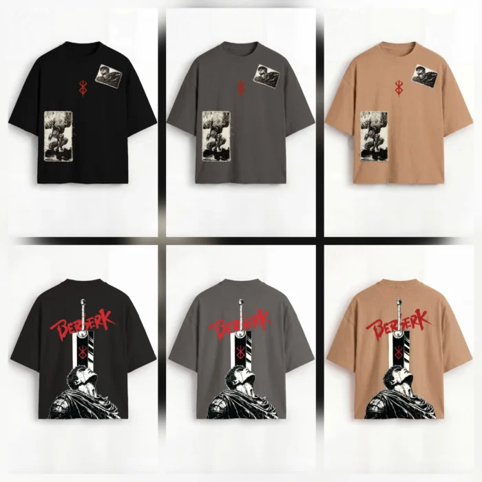 T Shirt Over size - BERSERK